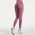 Frauen geraffte Hintern heben Leggings